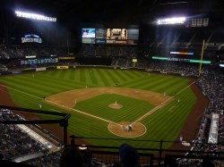 View from the&nbsp;seats