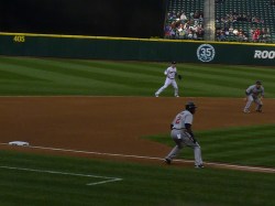 Span leads off at&nbsp;third