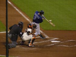 Cuddyer misses just under a&nbsp;pitch