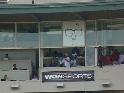 Singing “Take Me Out to the Ballgame” for Harry&nbsp;Caray