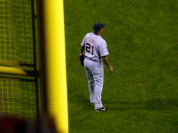 Delmon Young in left&nbsp;field