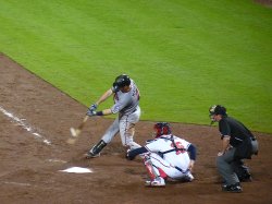 Mauer singles to&nbsp;center