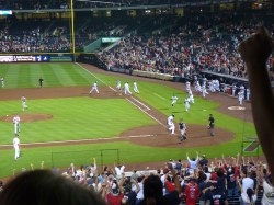 Braves win on a walk-off single in the 10th.&nbsp;Boo.
